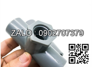 Tê nước nhựa giảm Răng trong nhụa T RT 49/42 Đệ Nhất