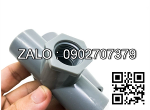 Tê nước nhựa giảm Răng trong nhụa T RT 60/42 TH