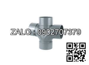 Tê nhựa chữ thập phi 140