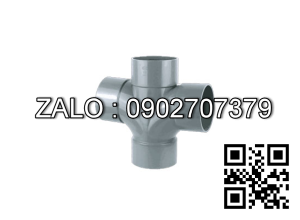 Chữ thập công 90 nhựa phi 34 STROMAN