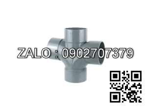 Chữ thập công 90 nhựa phi 114 Hoa Sen