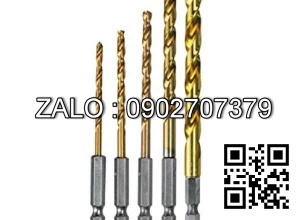 Mũi khoan sắt phủ Titan chuôi lục giác M 8.5mm VITO
