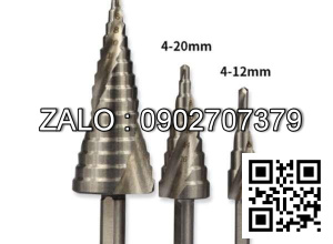 Mũi khoan (khoét) tháp TITANIUM NUR M 0.8mm VITO
