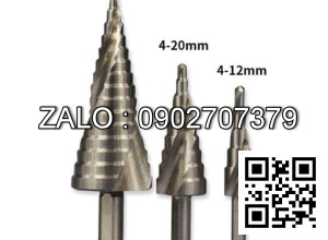 Mũi khoan (khoét) tháp TITANIUM NUR M 10.0mm VITO