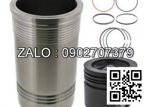 Bộ hơi động cơ DAF XE 390 C , 6 CYL , 12600 CM3