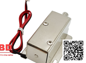 Chốt điện từ 12V LY-01 (Nam châm điện, chốt khóa cửa)