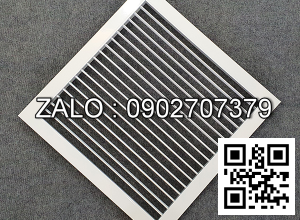 Cửa gió 1 lớp nan thẳng 1200x550