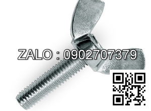 bulong cánh chuồn thép mạ kẽm M12x28