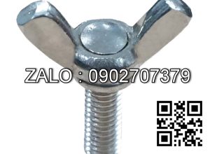 bulong cánh chuồn thép mạ kẽm M14x50
