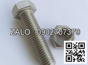 Bulong inox 304 M12x25