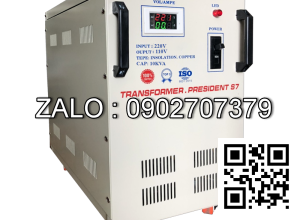 Cách ly 1P 220V/110V 10KVA-Thông Dụng