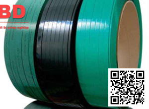 Dây đai thép mạ màu xanh lá bản 32x0.6mm