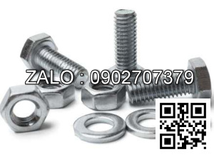 Bulong cấp bền 8.8 Thép M12 55 mm - 10Chiếc/Gói