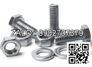 Bulong cấp bền 8.8 Thép Mạ M10 50 mm - 10Chiếc/Gói