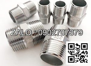 Nồi 2 đầu ren ngoài inox