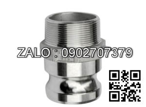Khớp nối nhanh inox đầu F ( Đầu đực ren ngoài )