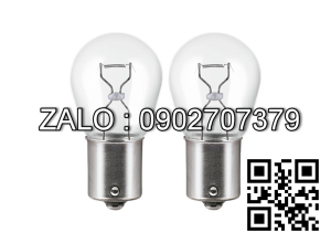 Bóng đèn 1 tim s25 p21w 12v 21w (chân thẳng) Osram 750602B