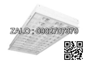 Máng đèn huỳnh quang âm trần Paragon 36/40W T8-T10 PRFA336 1216x606x88mm-(3 bóng)