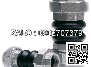 KHỚP NỐI CAO SU REN, MẶT BÍT