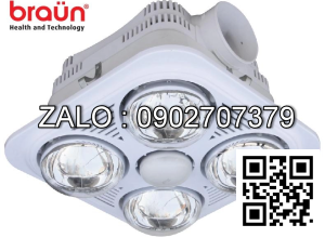 Đèn sưởi phòng tắm Braun BU04