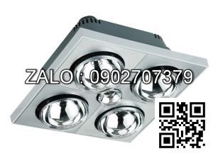 Đèn sưởi hồng ngoại Hans 4 bóng