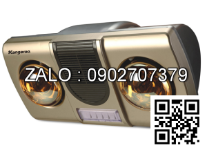 Đèn sưởi nhà tắm Kangaroo KG255 - 2 bóng