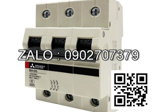 MCB Mitsubishi BH-D6 3P 10A 6kA C N