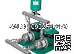 Cụm 2 bơm tăng áp tích hợp biến tần Wilo PBI-LD 403EA 1.5HP