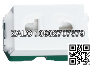 Ổ cắm đơn có màn che Panasonic WEV1081SW