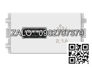 Ổ cắm USB Schneider Zencelo A 8431USB_WE (Màu trắng)