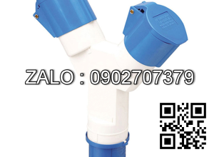 Phích cắm chia 2 ngã Himel/Delixi HDPS316230