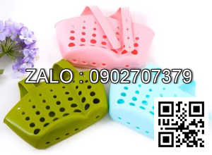 Giỏ Silicon treo đồ rửa bát chén/ giỏ treo nhà tắm (Kiện 500 cái)