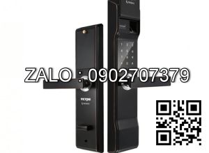 Khóa Cửa Điện Tử Vickini 39812.001 GYM-AC nâu nho