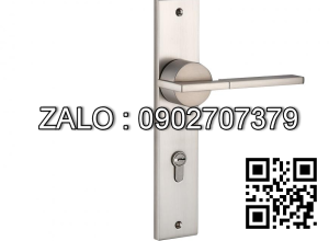 Khóa cửa tay gạt Vickini 35135.102 MSN ken xước mờ 2 đầu chìa