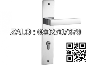 Khóa cửa tay gạt Vickini 35150.102 MSN ken xước mờ 2 đầu