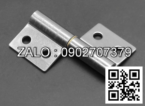 Bản lề cửa Vickini 43130.001 GP vàng bóng 1.25T dày