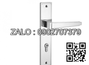 Khóa cửa tay gạt Vickini 35109.102 CP crom bóng 2 đầu chìa