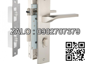 Khóa cửa tay gạt Vickini 35540.101 MSN ken xước mờ ruột chốt