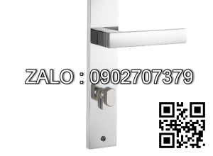 Khóa cửa tay gạt Vickini 35150.101 CP crom bóng ruột chốt