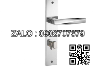 Khóa cửa tay gạt Vickini 35582.101 CP crom bóng ruột chốt