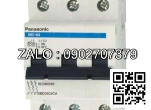 MCB 3 pha 25A Panasonic