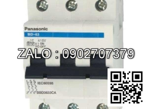 MCB 3 pha 50A Panasonic