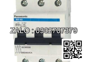 MCB 3 pha 63A Panasonic
