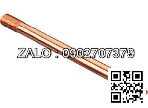 Cọc tiếp địa thép mạ đồng D16