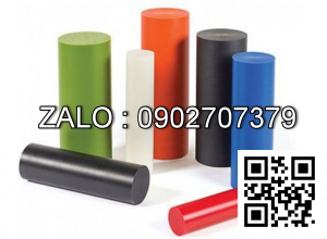 Cây Ron Ptfe ( Teflon ) Tròn Đặc - Sợi Ron Ptfe Chịu Nhiệt Cao