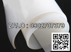 Silicone Dạng Tấm Chịu Nhiệt Trắng Đục , Tấm Silicon Dày 5Mm