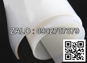 Silicone Dạng Tấm Dày 4Mm, 5Mm, 6Mm Trắng Đục