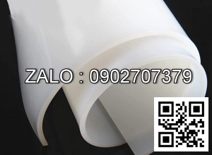 Silicone Dạnh Tấm Chịu Nhiệt, Dạng Cuộn Trắng Đục