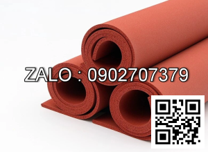 Tấm Cao Su Xốp Đỏ Chịu Nhiệt