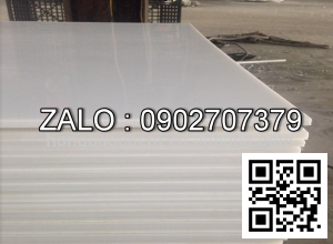 Tấm Nhựa Pe 10Mm-Tam Pe 20Mm-Tam Pe 30Mm Màu Trắng